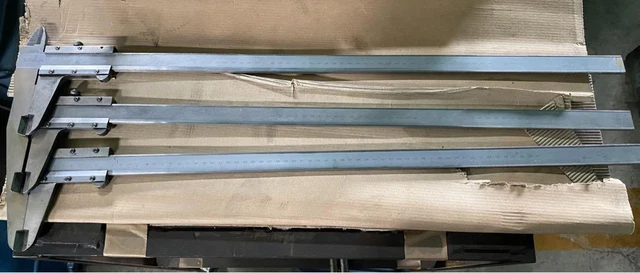 Mitutoyo Vernier caliper 60cm set of three Mitutoyo Japan