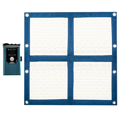Kit de alfombra LED plegable Intellytech LC-160RGBWW 2.0 - 2x2 montaje dorado