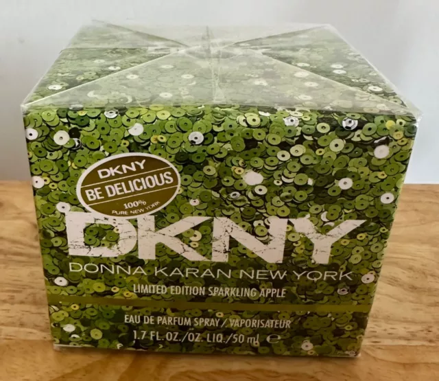 DKNY LIMITED EDITION SPARKLING APPLE 50ml EDP Spray BRAND NEW