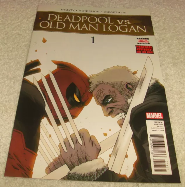 MARVEL COMICS DEADPOOL Vs OLD MAN LOGAN # 1 VF+/NM 1st PRINT