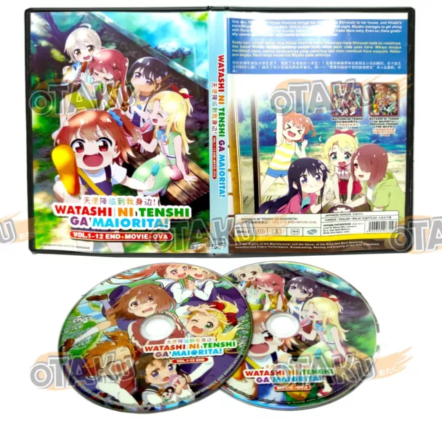 ANIME DVD~Watashi Ni Tenshi Ga Maiorita!(1-12End+Movie+OVA)English sub+FREE  GIFT