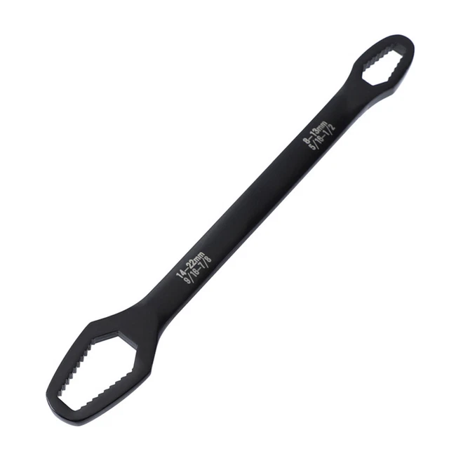Chiave a cricchetto universale 8-22 mm chiave terminale doppia strumenti di riparazione (Schwa