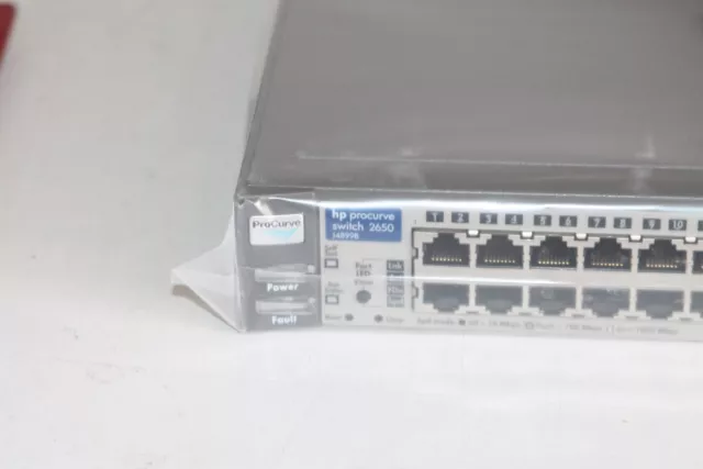 HP Procurve 2650 Switch 48 Ports 10/100 Mbps + Combo 2xSFP Gigabit .Ref: J4899B 2
