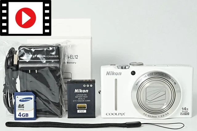 READ[NEAR MINT] NIKON COOLPIX S8200 16.1MP 14x Zoom Compact