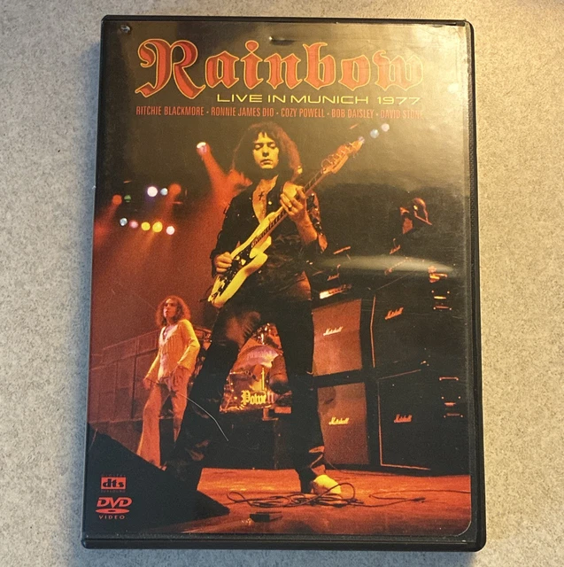 RAINBOW (BAND) - Live In Munich 1977 region 4 DVD (70s rock music