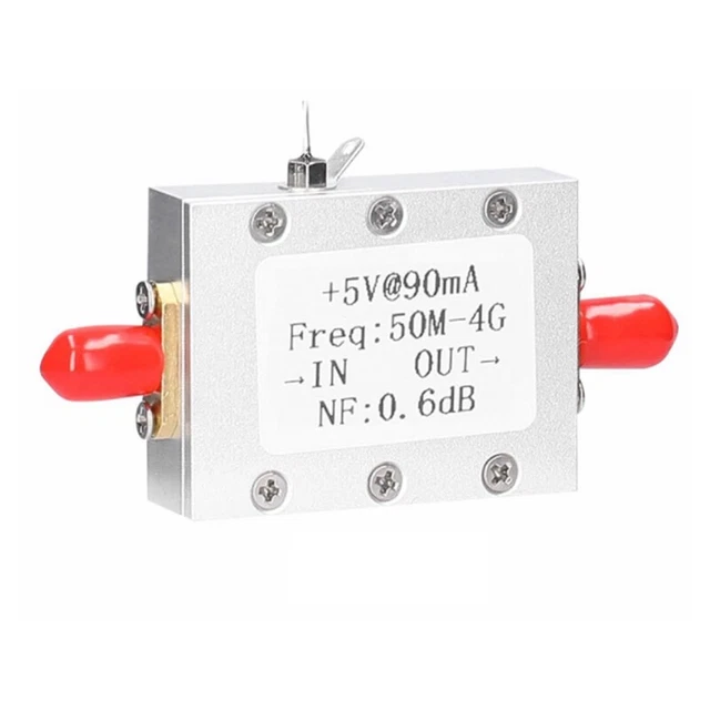 Amplificatore RF A Banda Larga 0,1-6000 MHz – Modulo LNA A Basso Rumore Per Ricevitore