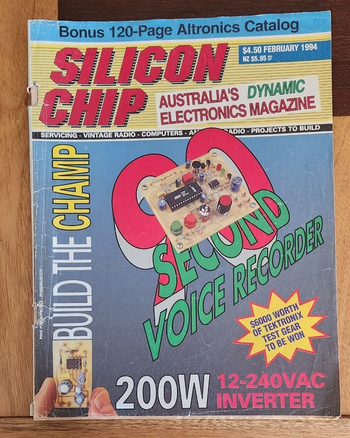 SILICON CHIP MAGAZINE February 1994 - Vintage Australian Electronics ...