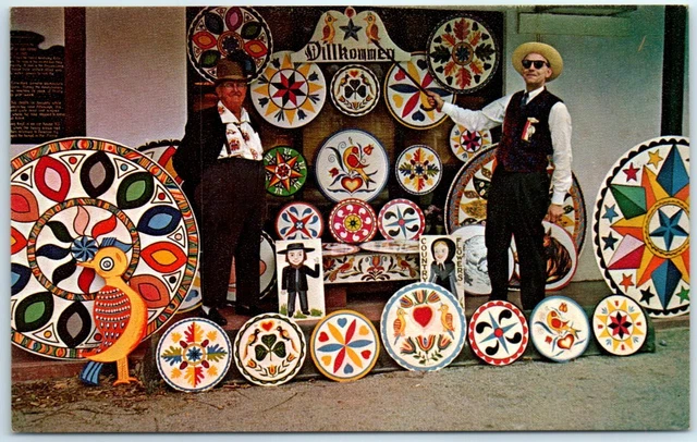 Postcard - Pennsylvania Dutch Hex Signs