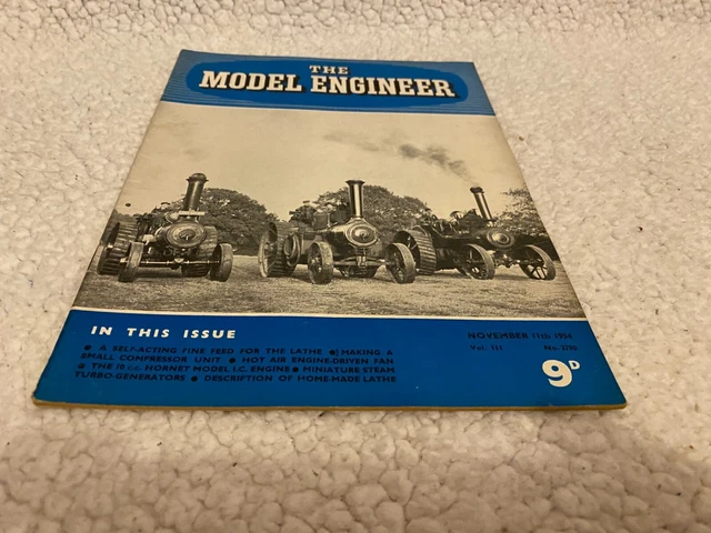 MODEL ENGINEER MAGAZINE #2791 Cement Mixer. Allchin Me Traction Engine ...