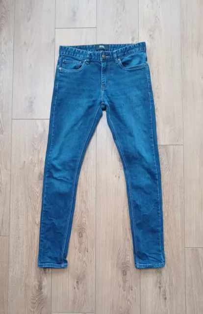 Ladies Diesel Slim Jeans Waist 28 Leg 30 W28 L30 Hand Crafted Denim Blue Women's