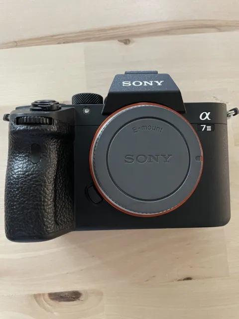 Sony a7 III 24.2MP Mirrorless Digital Camera - Black (ILCE7M3/B)