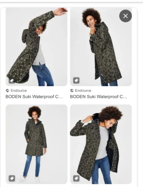 BODEN SUKI WATERPROOF Coat Navy Polka Dot Size Uk 14P Vgc T0274 C2 46.19 PicClick UK