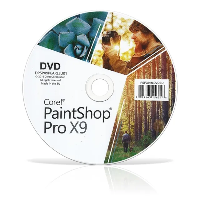 Corel PaintShop Pro X9 + Serial