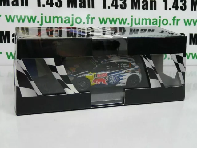 RD9 voiture 1/43 IXO Direkt Rallye VOLKSWAGEN POLO R WRC Monte Carlo 2015 OGIER 3