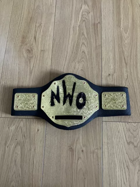 Vintage WWE NWO Heavyweight Championship Title Belt Kids 2003 Jakks WCW