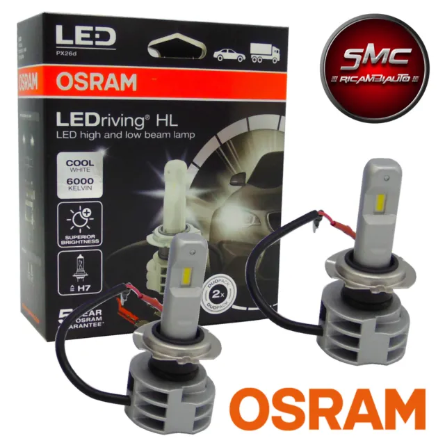 Lampade Osram H7 LED 6000K Anabbaglianti LEDriving HL Gen2