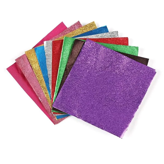 Papel de aluminio dorado para envolver dulces, Chocolate, galletas, papel de emb