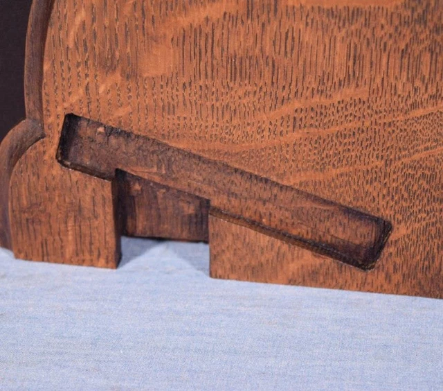 *Pair of Gothic Carved Architectural Panels/Trim in Solid Oak Wood Salvage 10