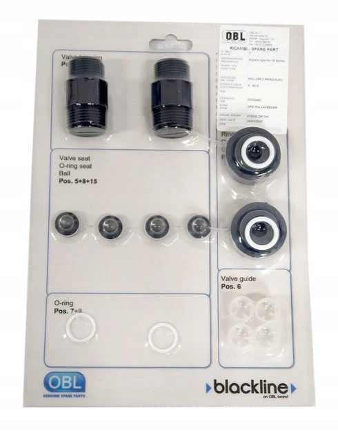 PUMP VALVE KIT OBL Serie M KKL-VP8.5 /#R M1Q 2128