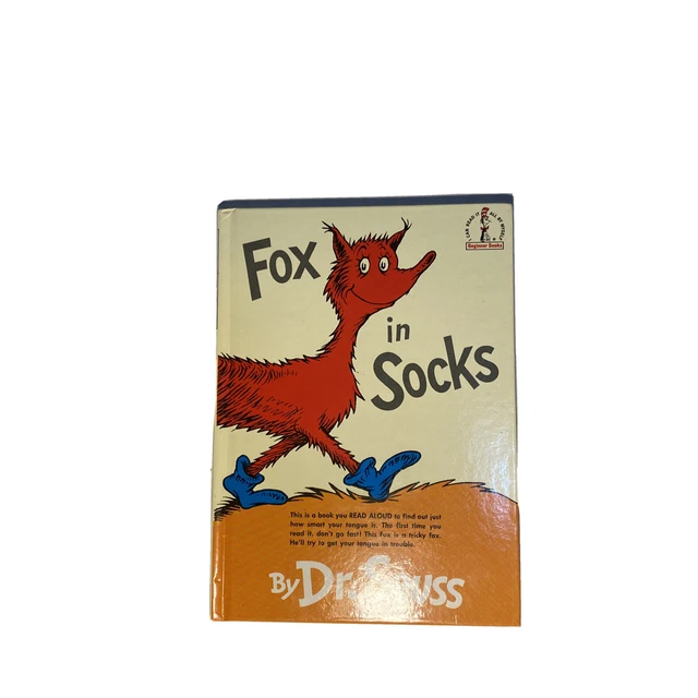 FOX IN SOCKS By Dr. Seuss Beginner Books Random House 1993 3.10 PicClick