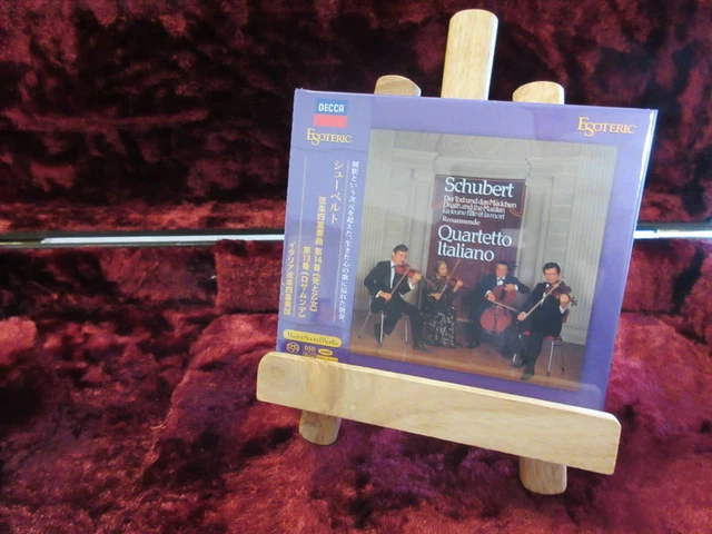 Esoteric Sacd Schubert String Quartet No. 14 Death And Maiden 13 Rosamunde Itali