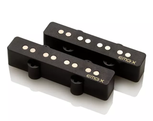 EMG JVX Active Jazz Bass Pickup Set - schwarz