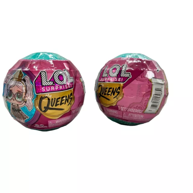 2x LOL Surprise Queens - 9 surprises with fashion accessories - Sealed & Random