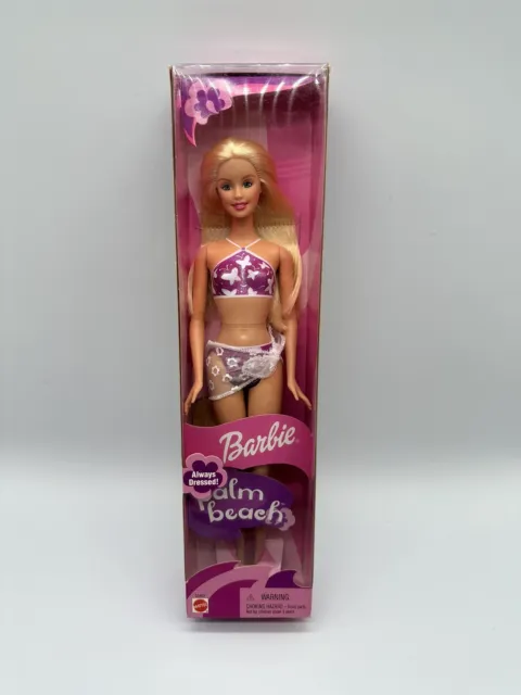 2001 MATTEL Barbie Palm Beach Doll / Always Dressed New in Box