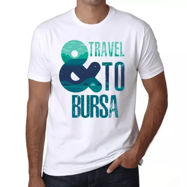 Men's Graphic T-Shirt And Travel To Bursa Eco-Friendly Limited Edition