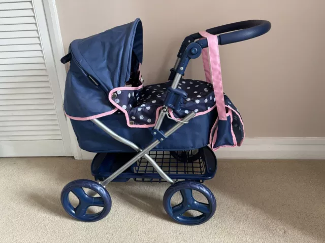 Mamas & Papas My First Toy Dolls Pram And Changing Bag