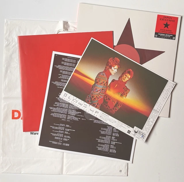 DAVID BOWIE - Blackstar Limited Edition Red 12