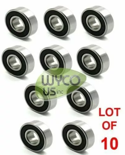 (10) BRUSH ROLLER BEARINGS FOR 36V WINDSOR CHARIOT iVACUUM, CV28