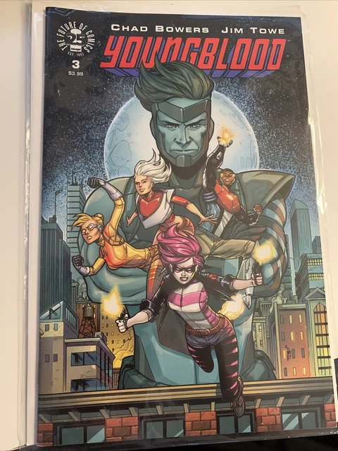 Youngblood #3 Image Comics Bowers Towe 2017 1st Print Unread NM