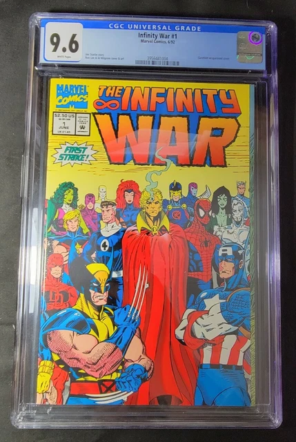 Infinity War #1 CGC 9.6 NM+ 1992 Adam Warlock Jim Starlin Marvel