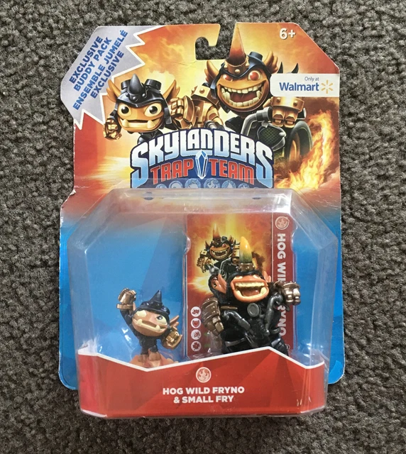 Skylanders Trap Team Hog Wild Fryno & Small Fry Walmart Exclusive Buddy Pack