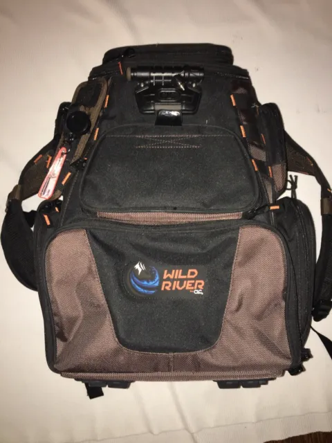 WILD RIVER TACKLE Tek Nomad Lighted Fishing Tackle Backpack $55.00 -  PicClick