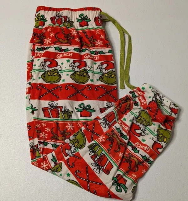Dr Seuss Women's The Grinch Pajamas Pants Size L