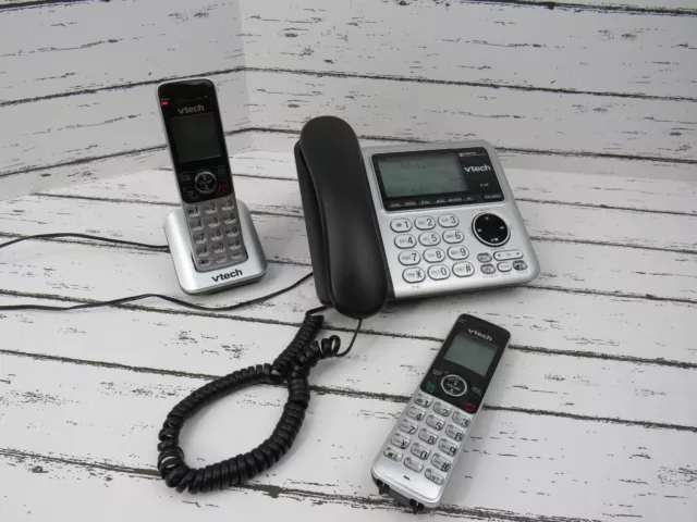 Vtech Dect 6.0 Cordless Corded Answering System Home Office Digital CS6649