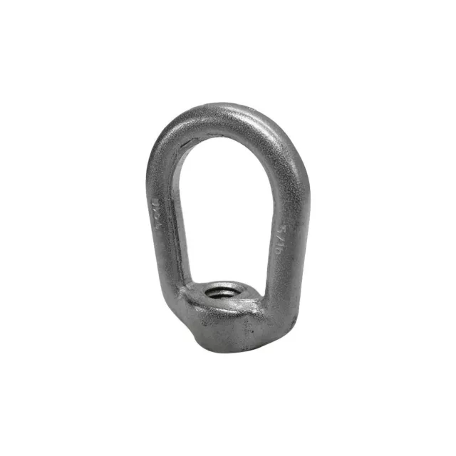 2PC 5/16"Threaded Eye Nut Ring Oval Lifting Marine Forged Style SST316 WLL 780LB