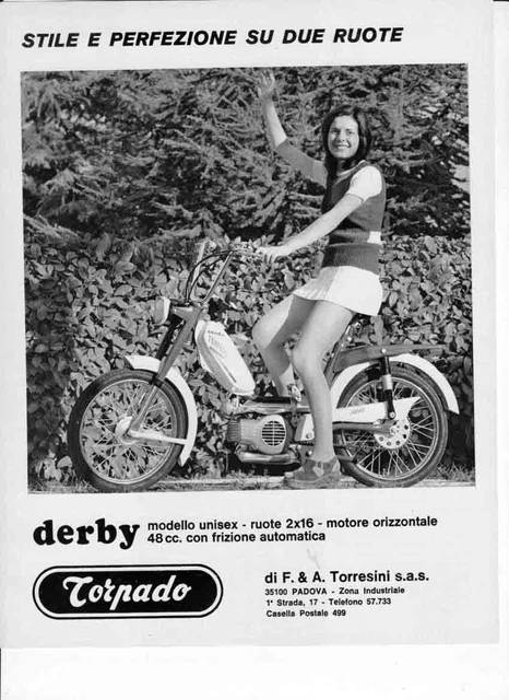 Publicité Vintage Piaggio Ciao 1974, Cyclomoteur Italien D'Époque, Pub Originale