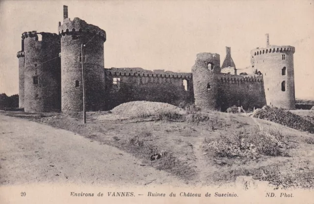 *44410 cpa approx. de Vannes - ruins of Suscinio Castle