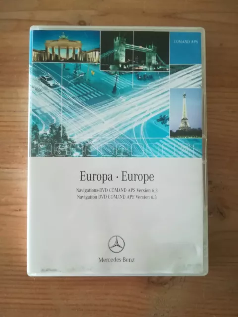 DVD Navegación Mercedes COMAND APS NTG2 EUROPA 2006 A B C CLK M Clase R