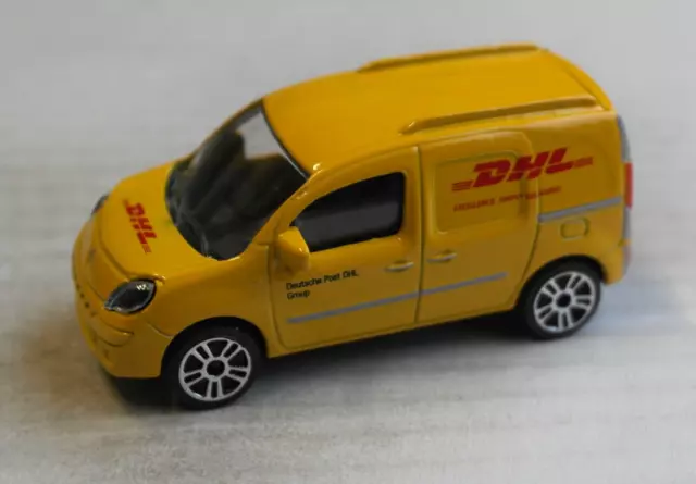 Majorette Renault Kangoo Express gelb Deutsche Post DHL Transporter Auto Car