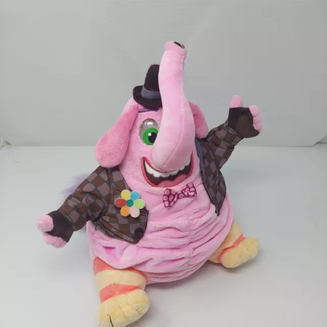DISNEY PIXAR'S INSIDE Out Bing Bong Pink Elephant Plush Stuffed Animal ...