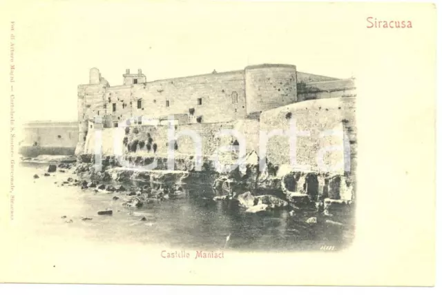 1900 ca SIRACUSA Castello MANIACI *Cartolina FP NV