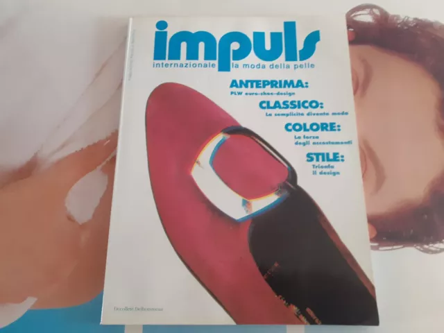 IMPULS  N 77  CATALOGUE MAGASINE  CHAUSSURES  SHOES PELLE fashion mode  milan