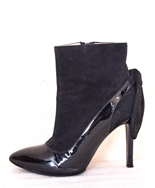 CARVEN - BOOTS - CHAUSSURES - CUIR - POINTURE 37 eu - GENUINE 2