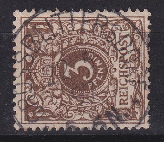 58275) GROSSBLITTERSDORF Lothringen OPD Metz Stempel 1897 auf Mi.-Nr. 45
