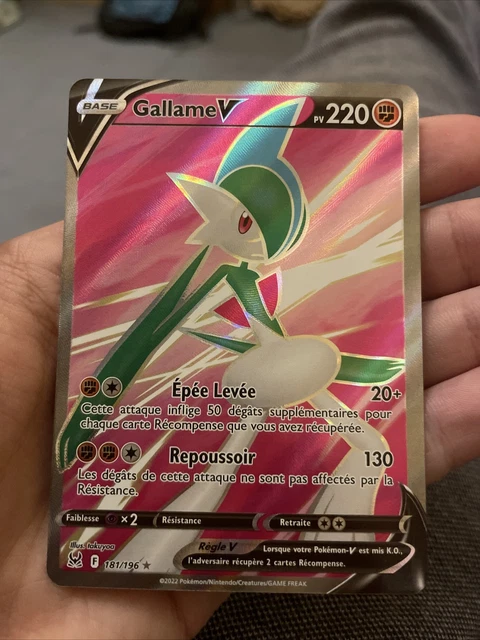 Carte Pokémon Gallame V FA 181/196 FR Neuve