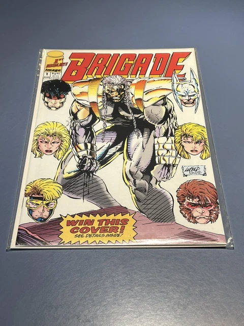 Brigade #1 Image Comics Comic Book 1992 *HIGH GRADE*